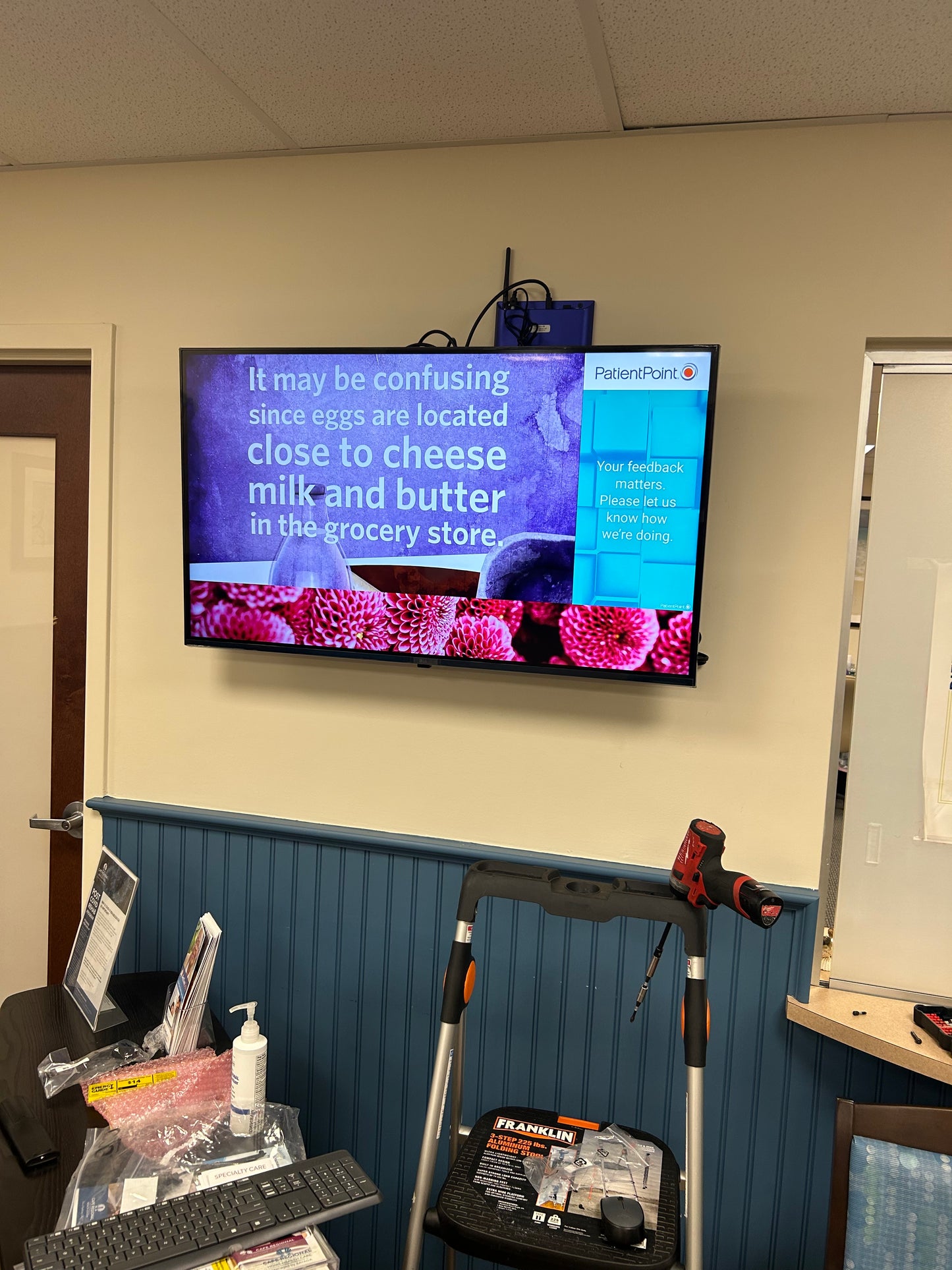 TV MOUNTING