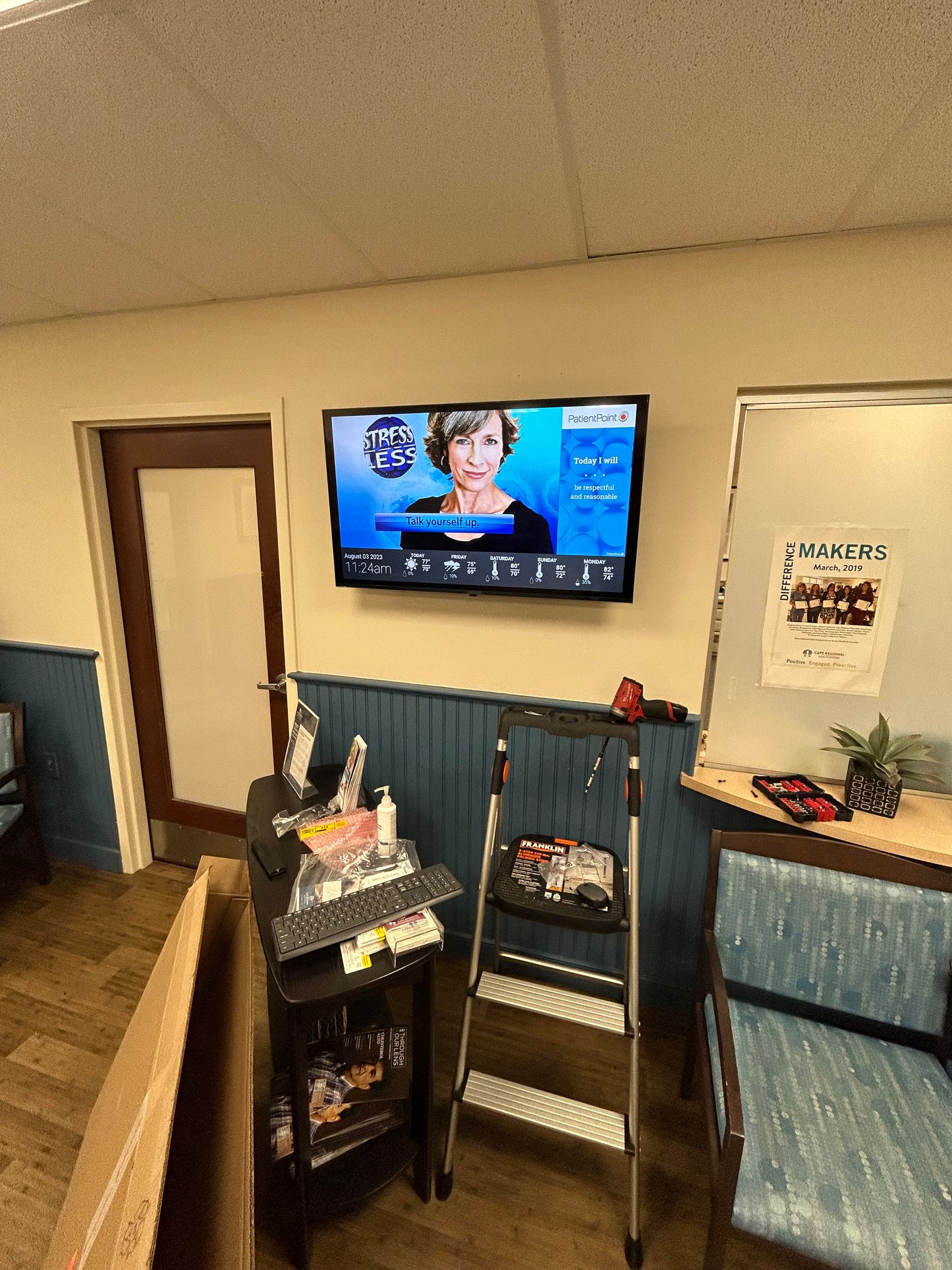 TV MOUNTING