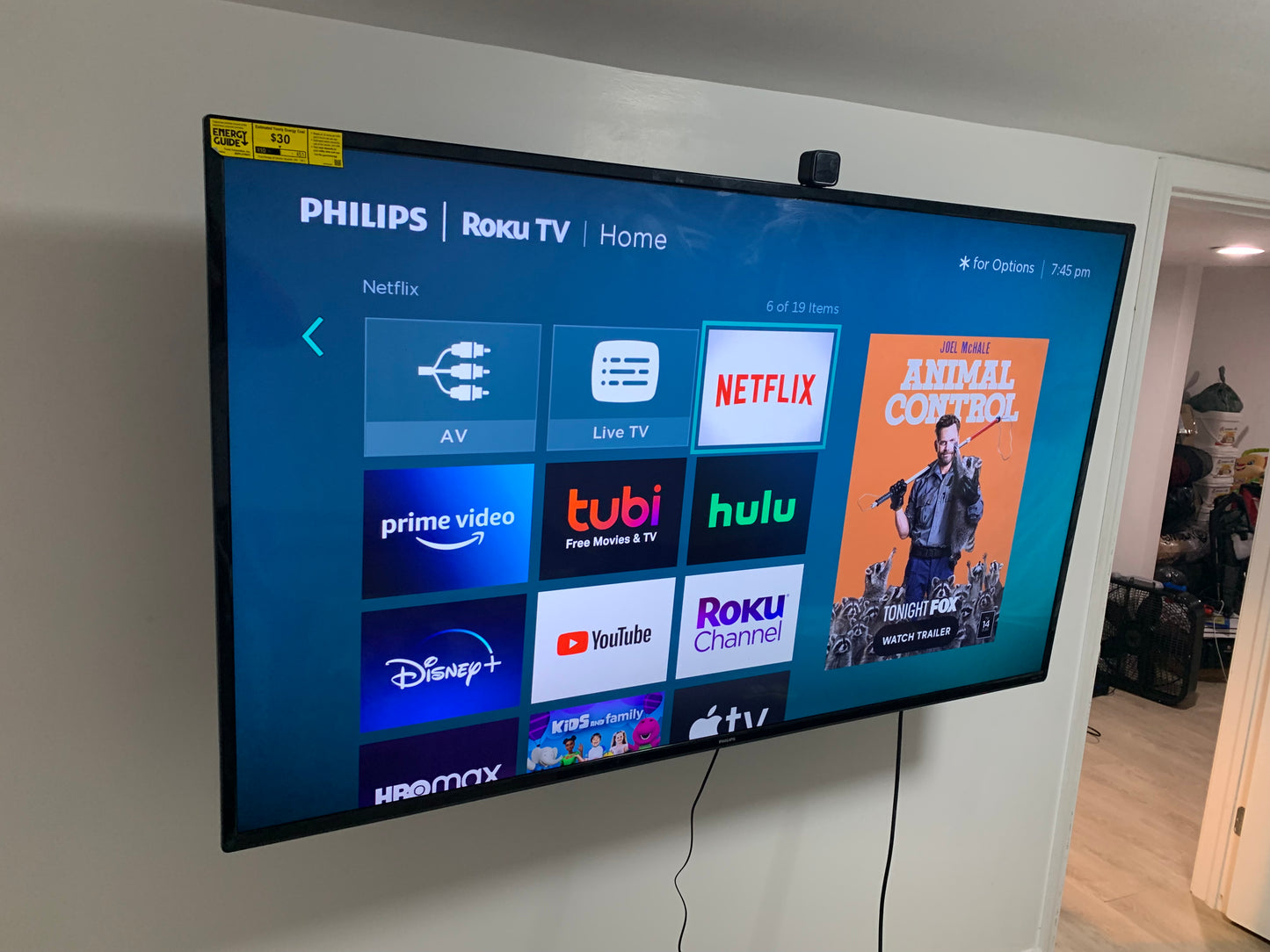 TV MOUNTING