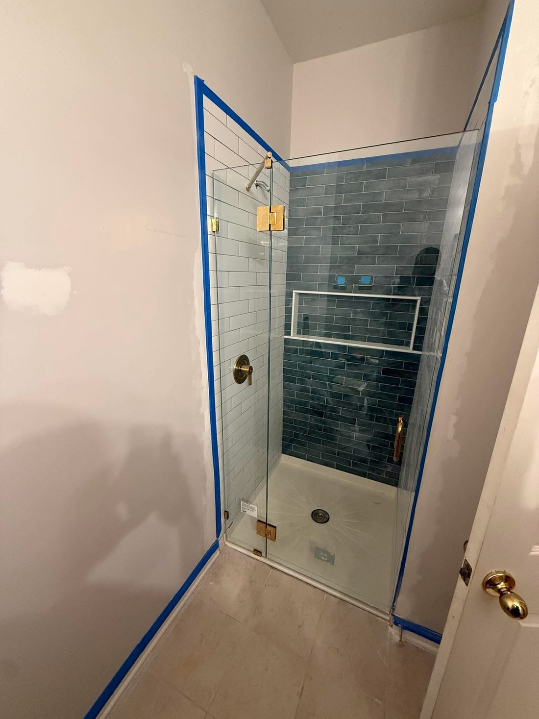 Shower Door Installation
