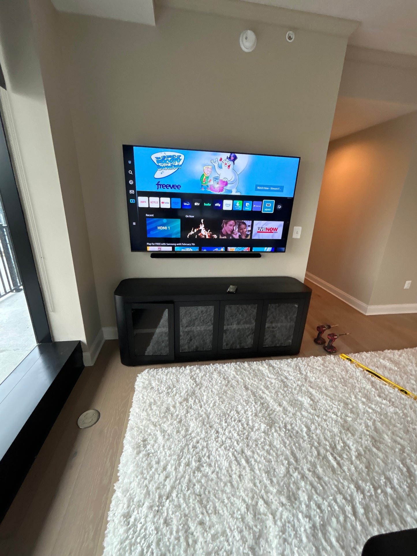TV MOUNTING