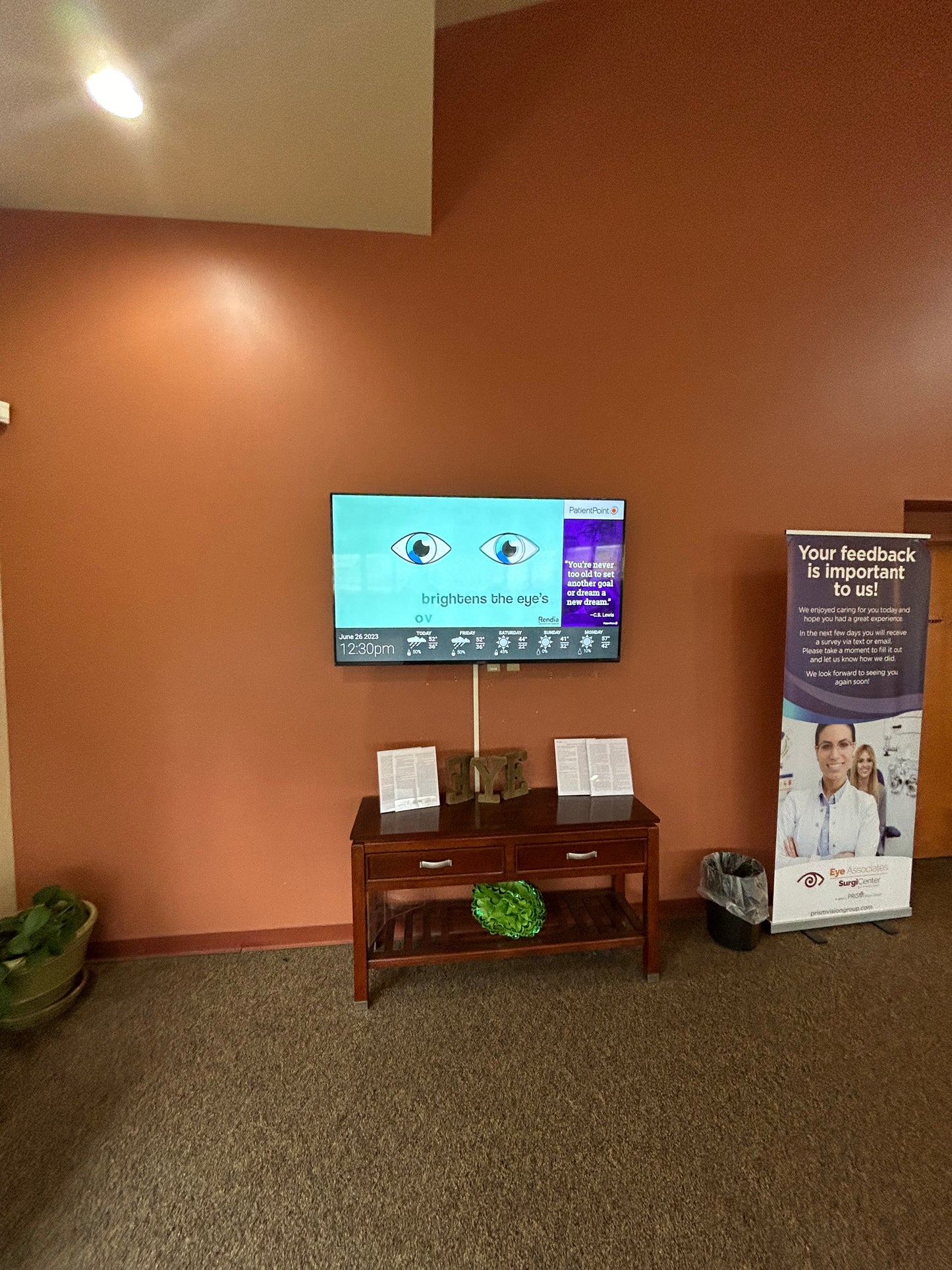 TV MOUNTING
