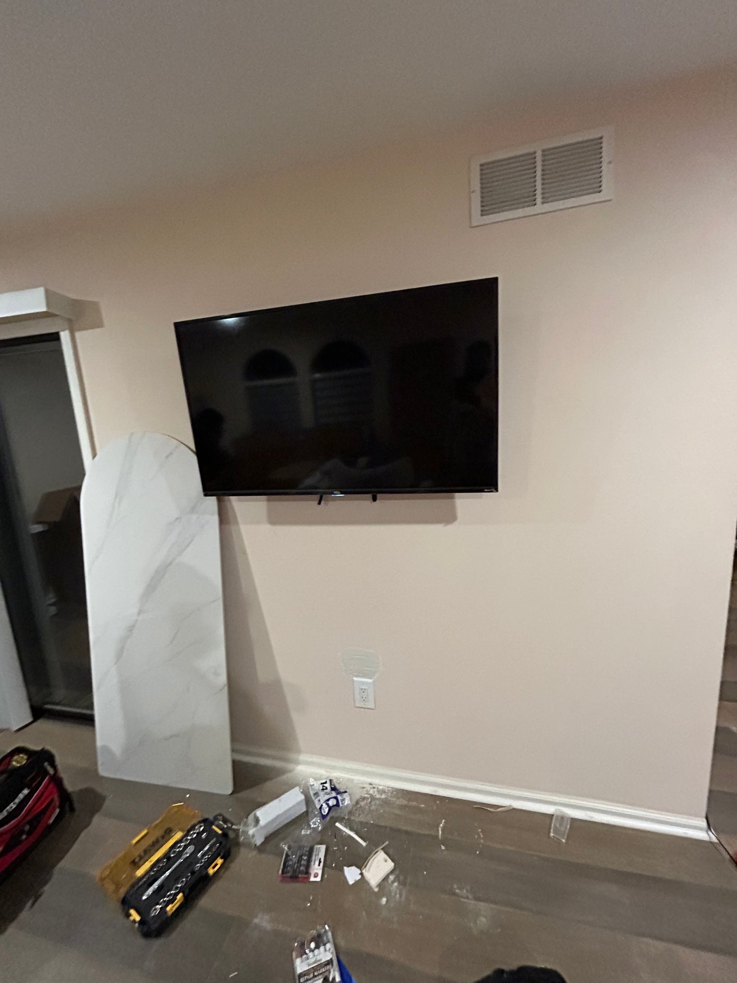 TV MOUNTING