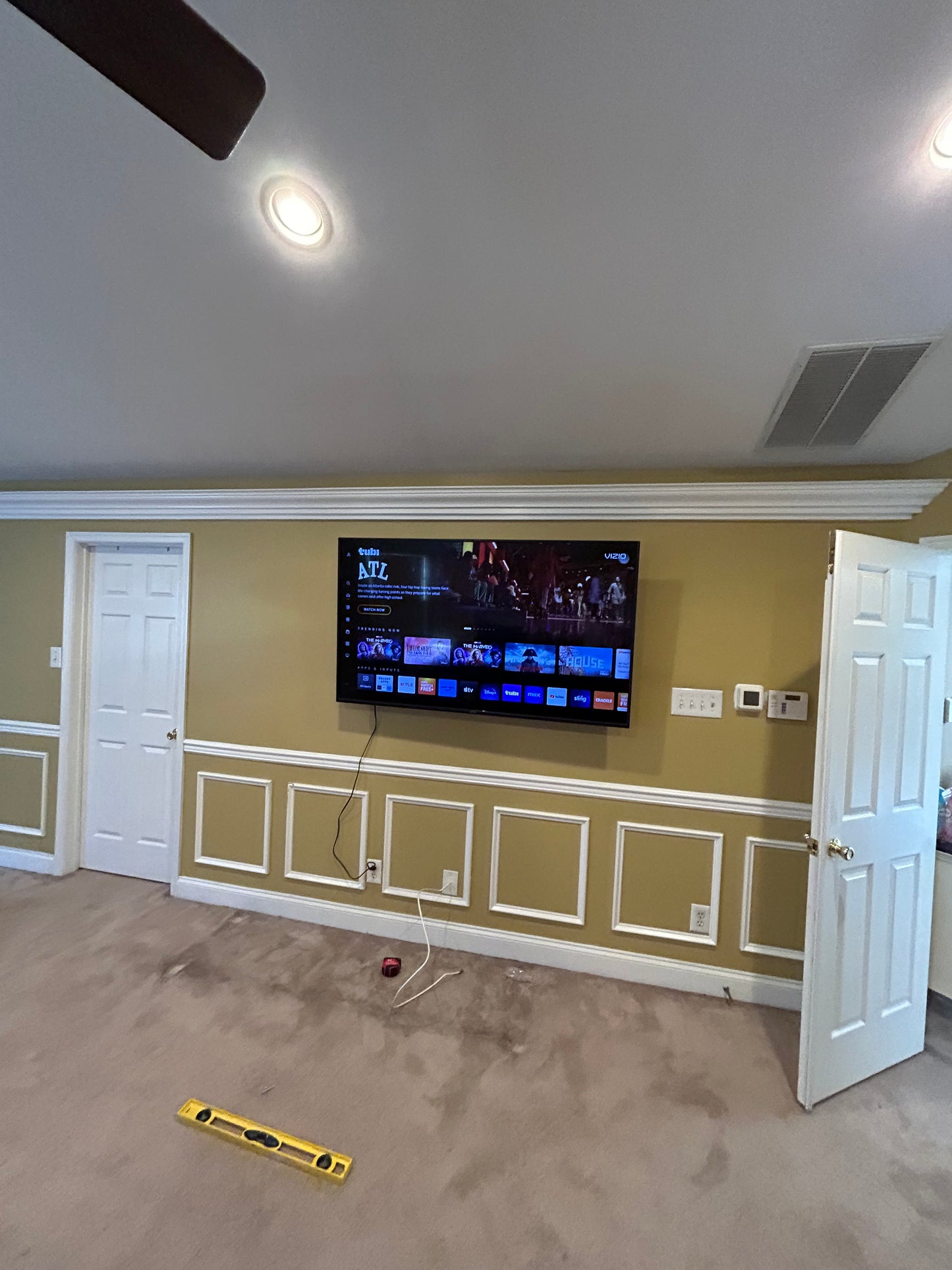 TV MOUNTING
