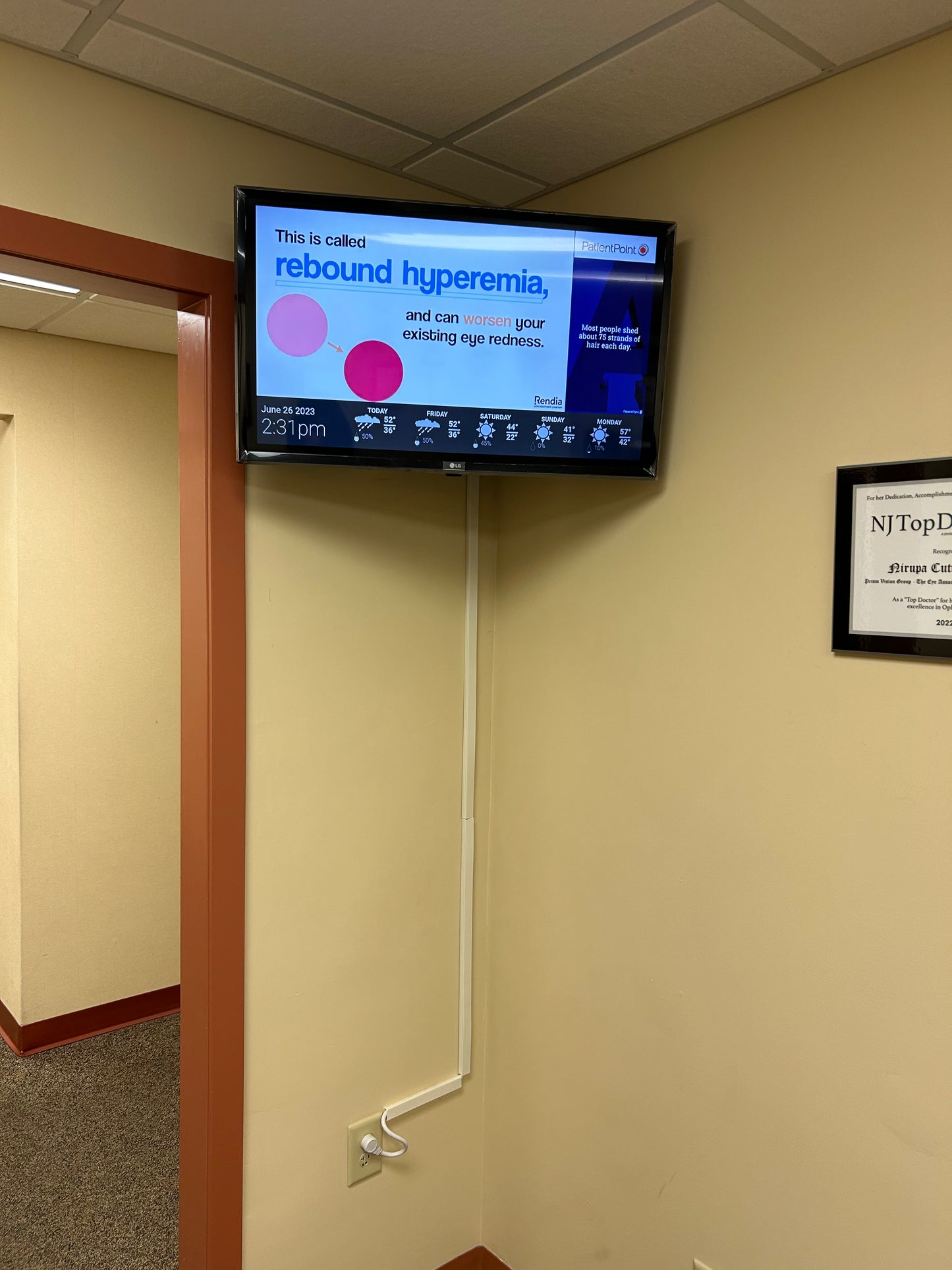 TV MOUNTING