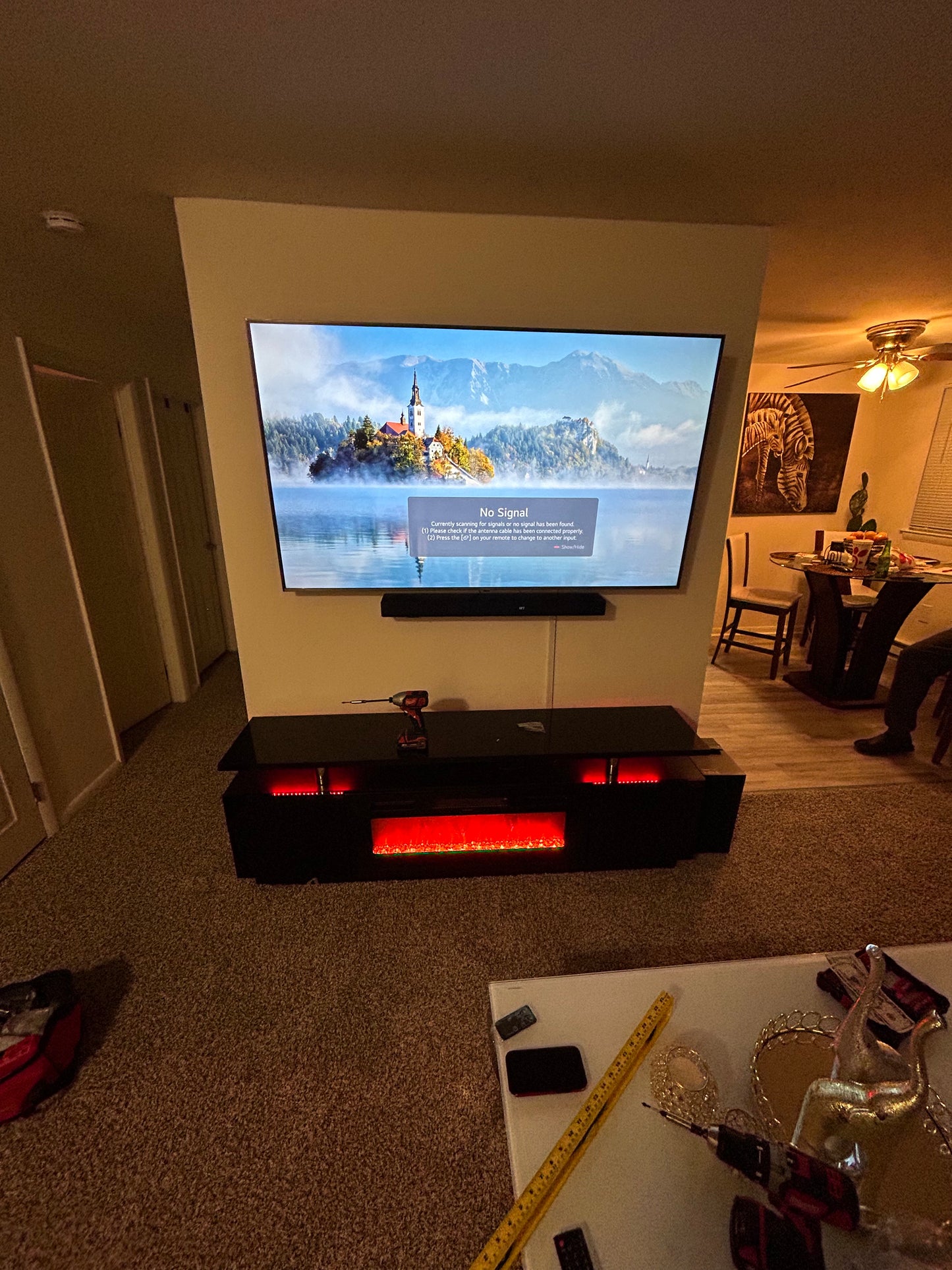 TV MOUNTING