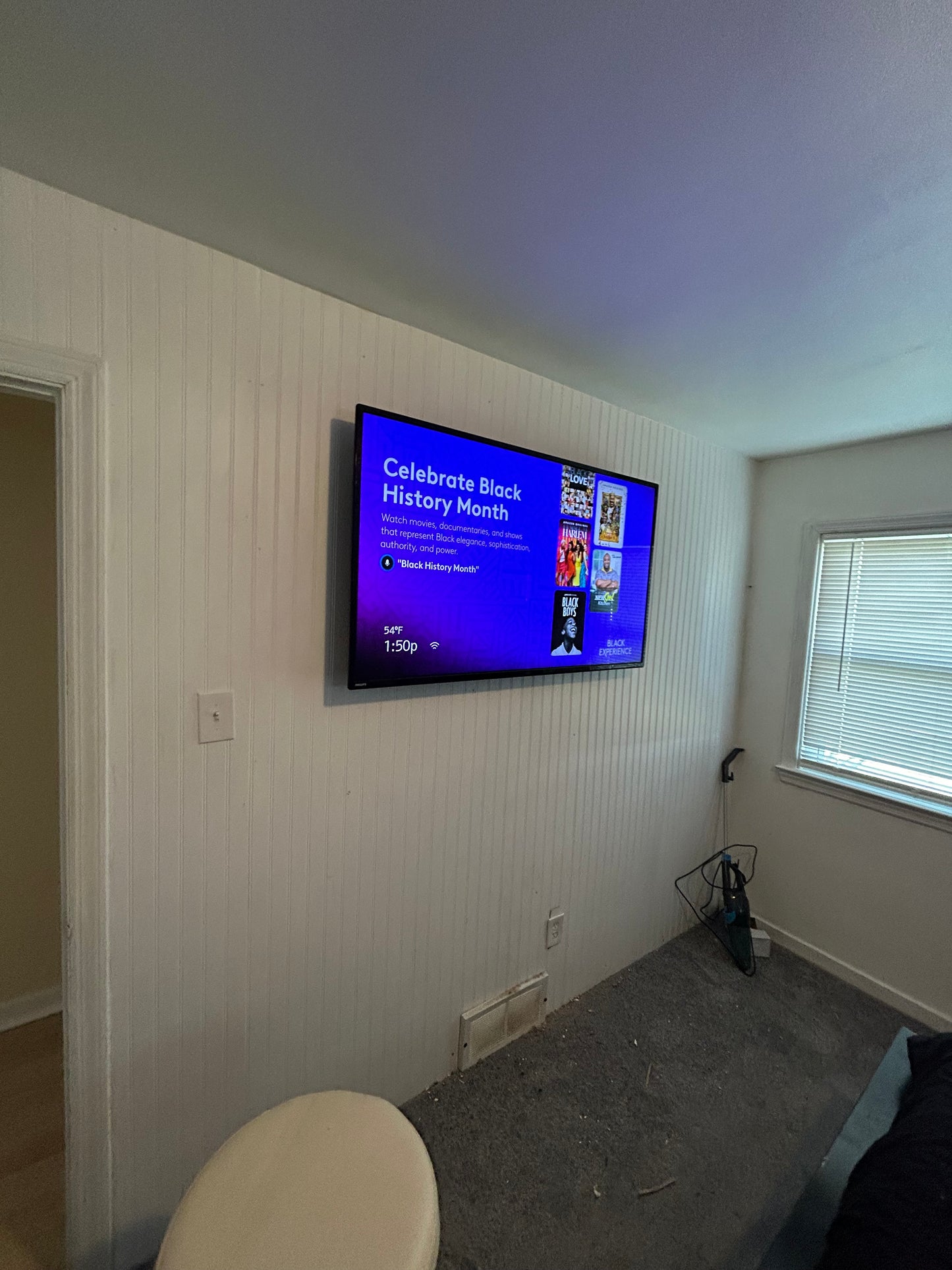 TV MOUNTING