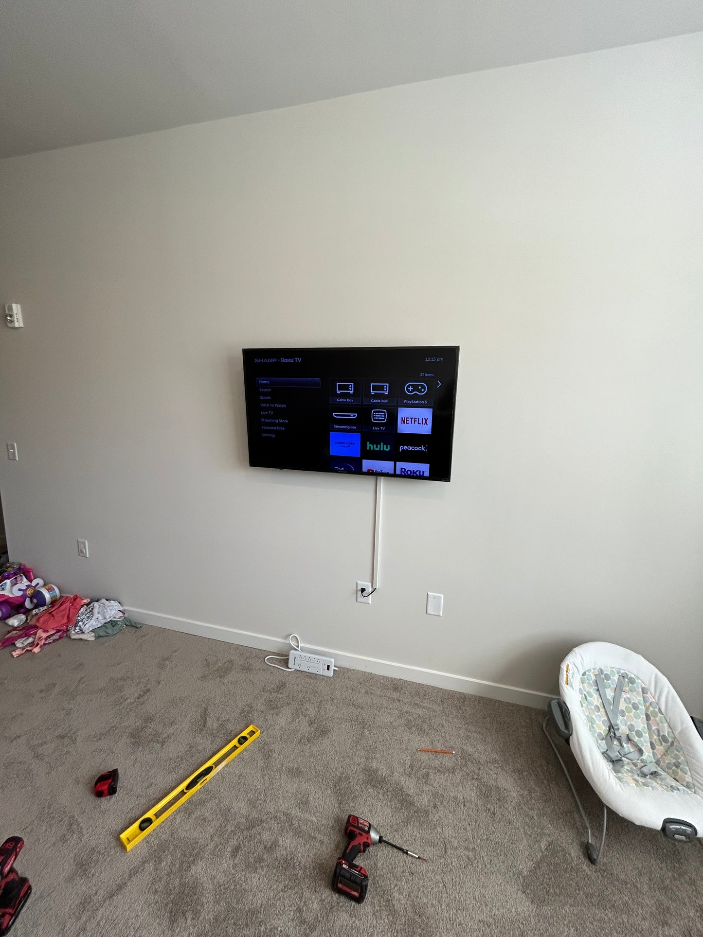 TV MOUNTING