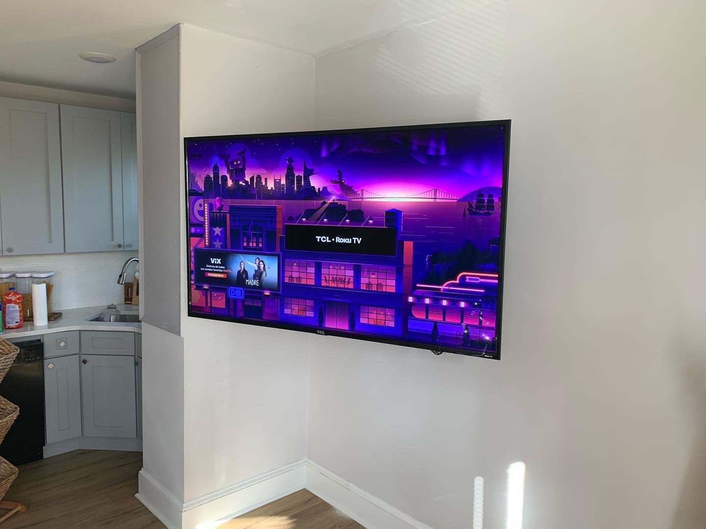 TV MOUNTING