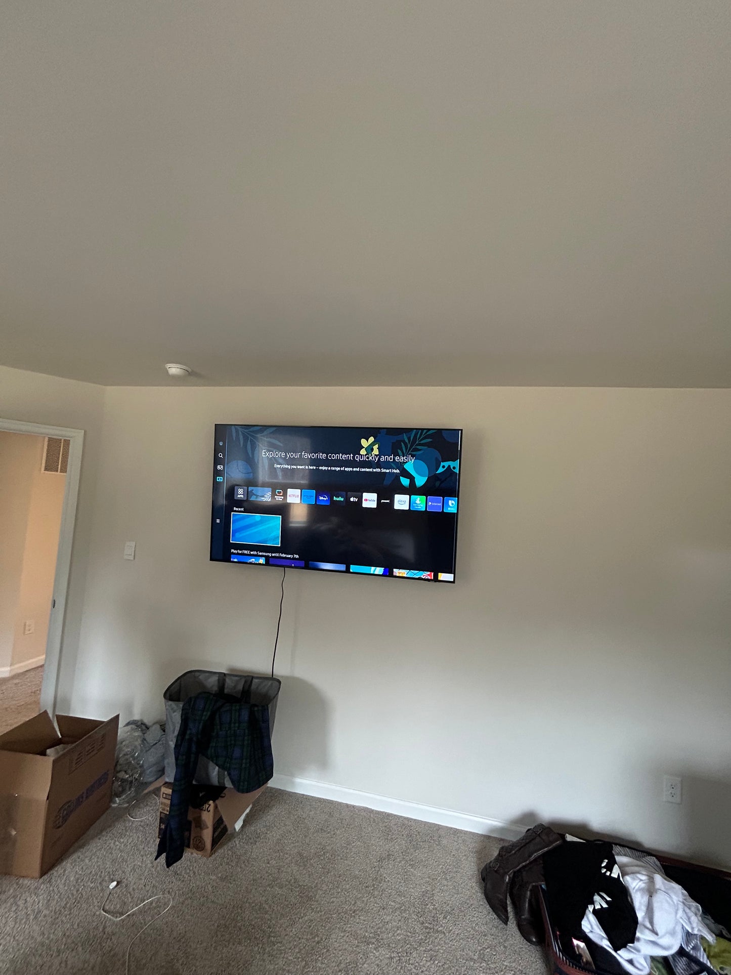 TV MOUNTING