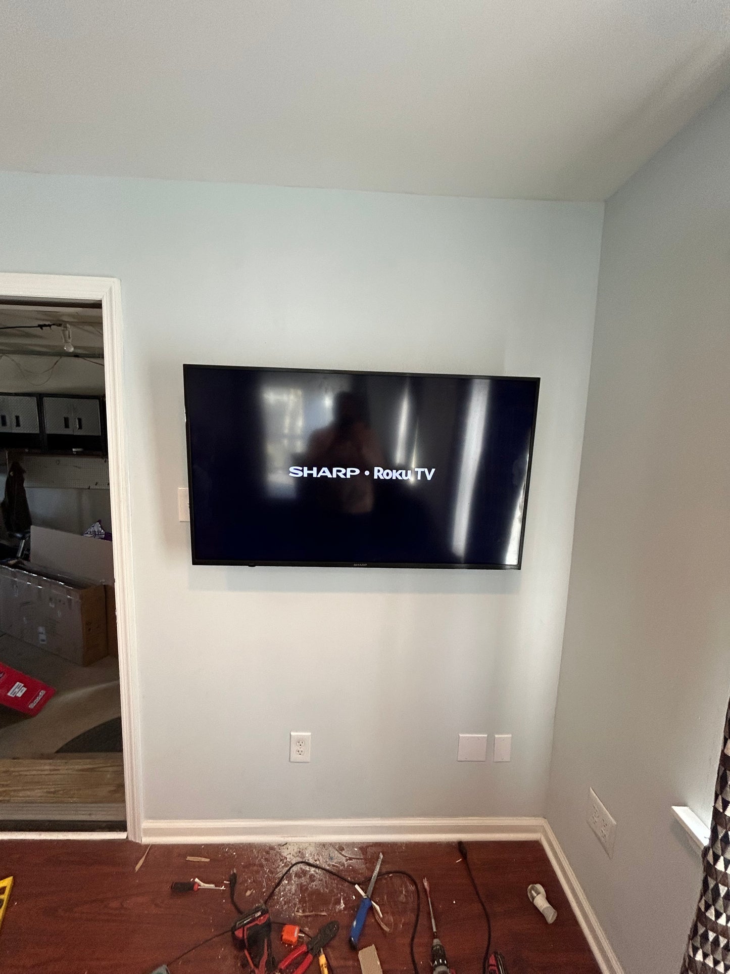 TV MOUNTING