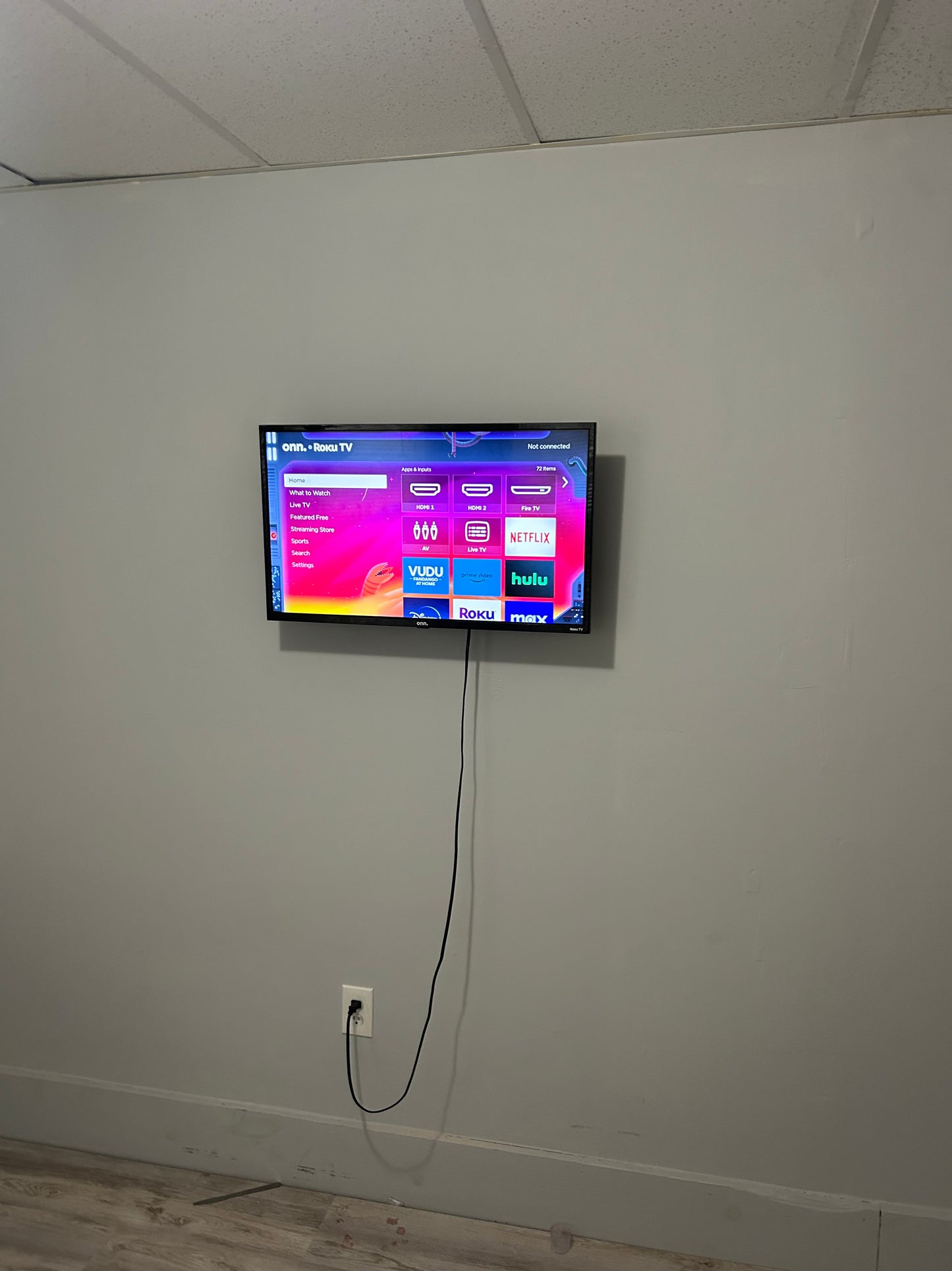 TV MOUNTING