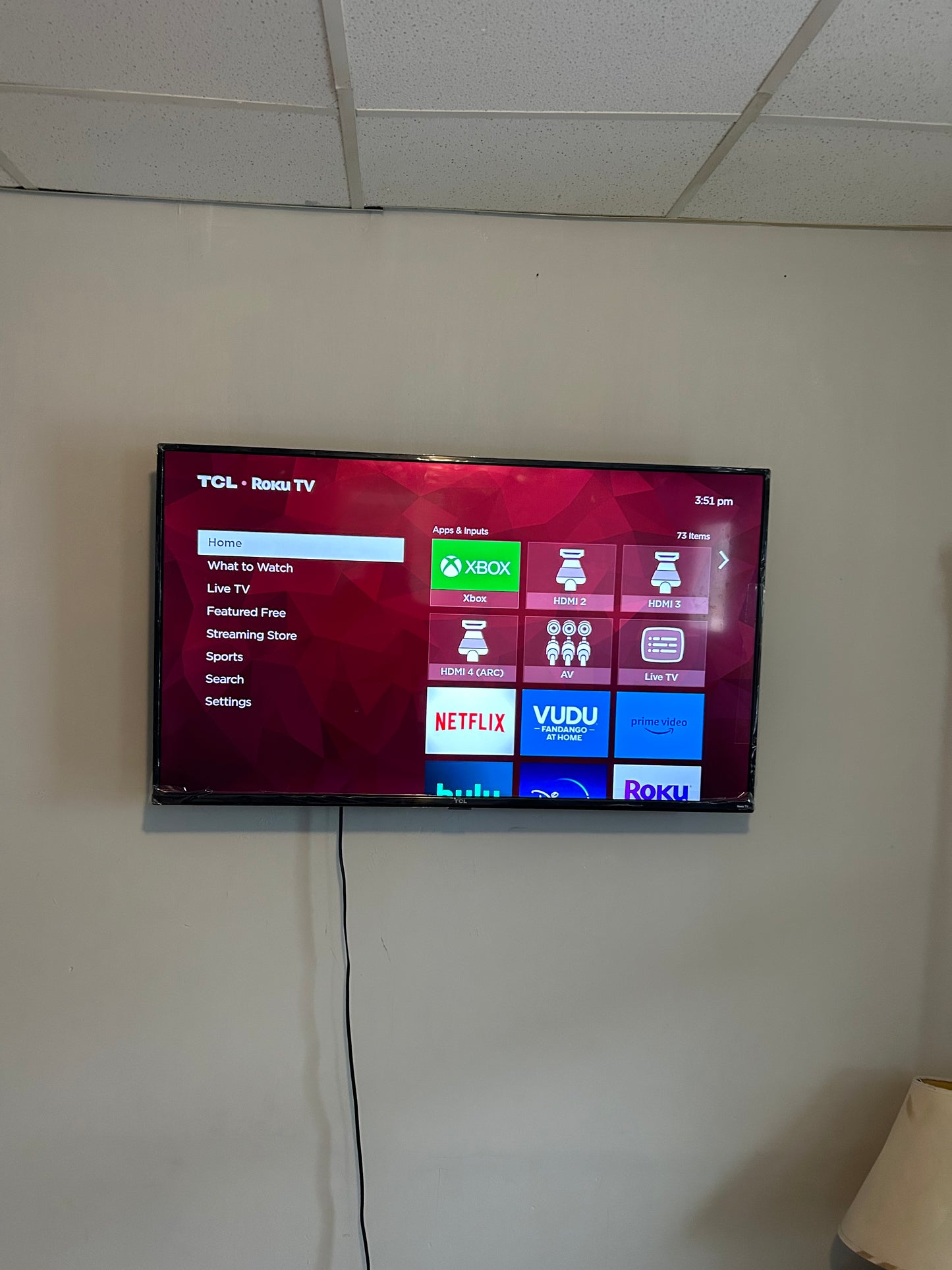TV MOUNTING
