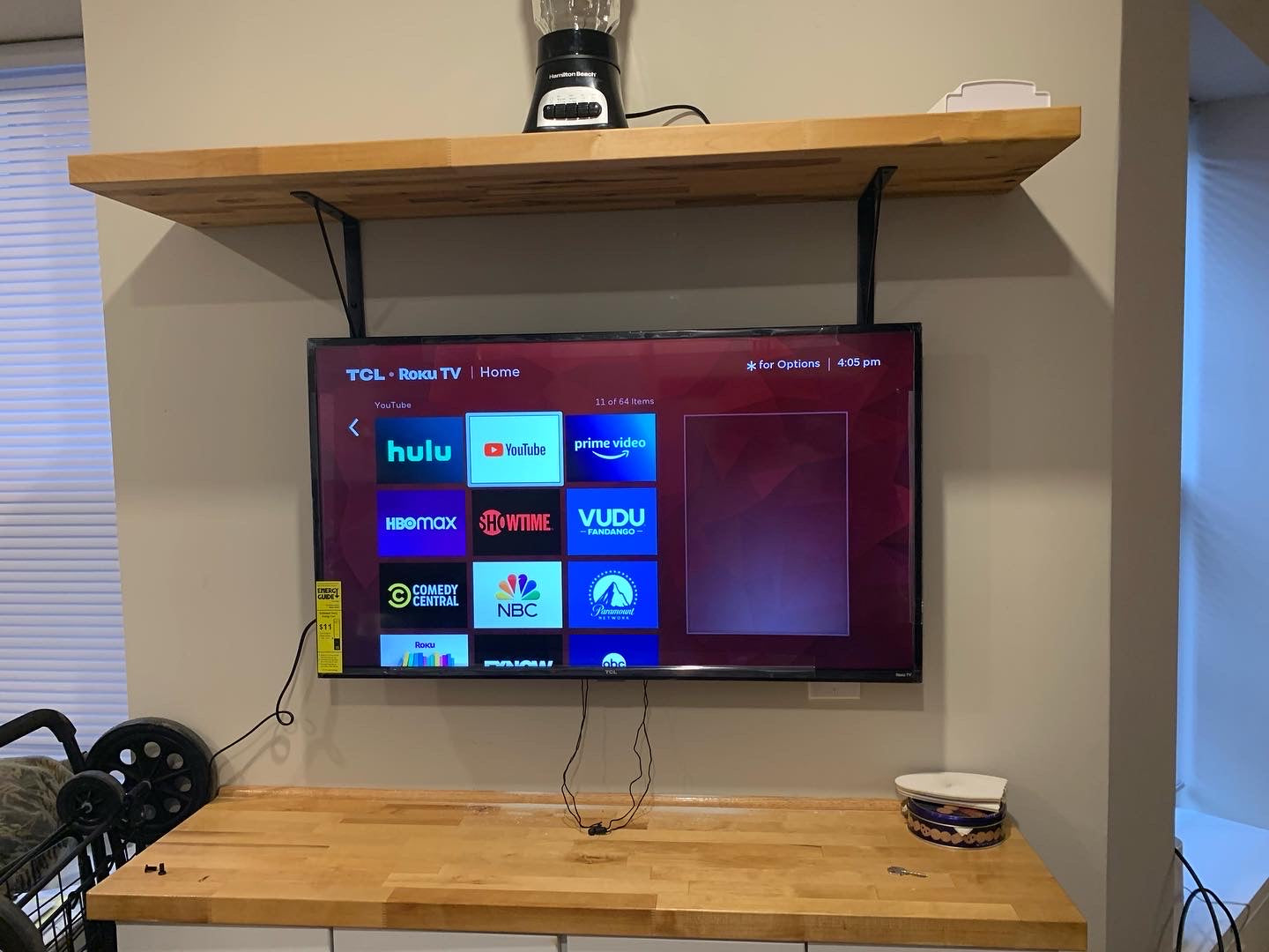 TV MOUNTING