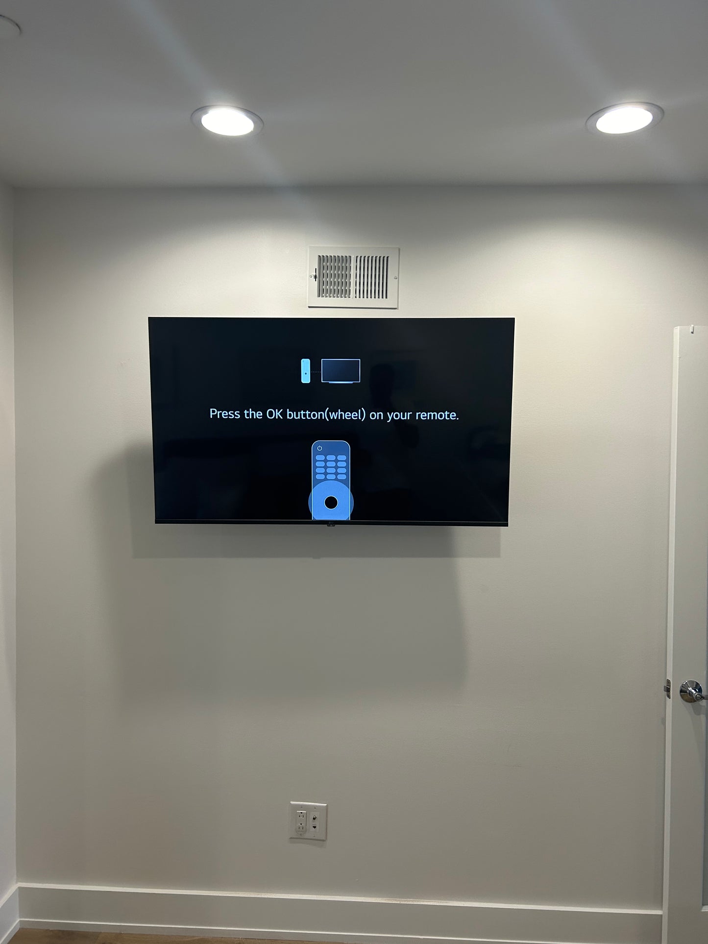 TV MOUNTING