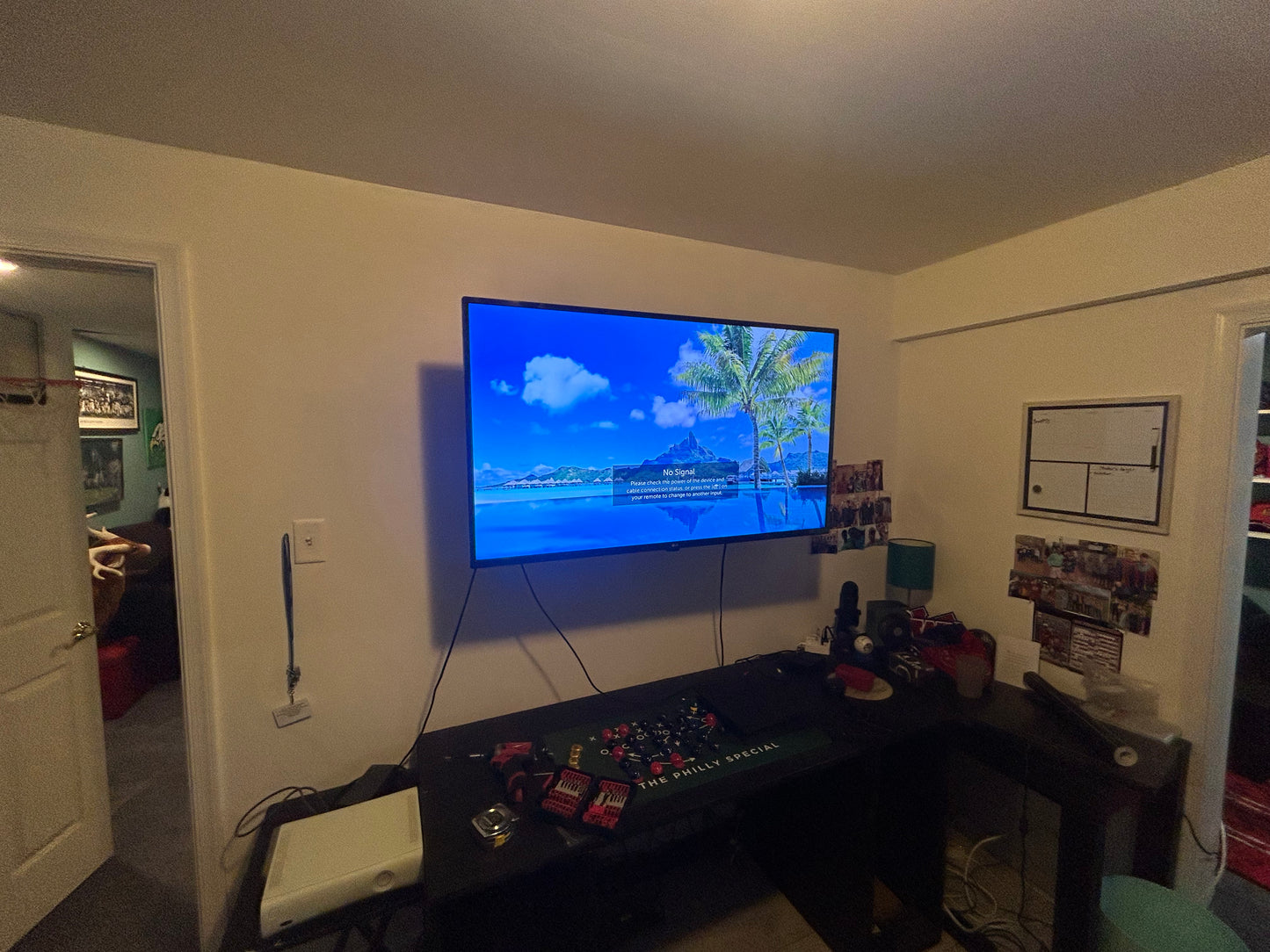 TV MOUNTING