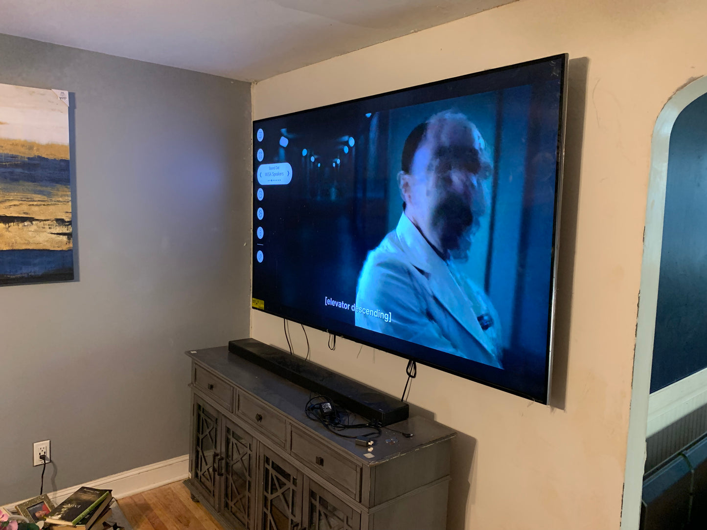 TV MOUNTING