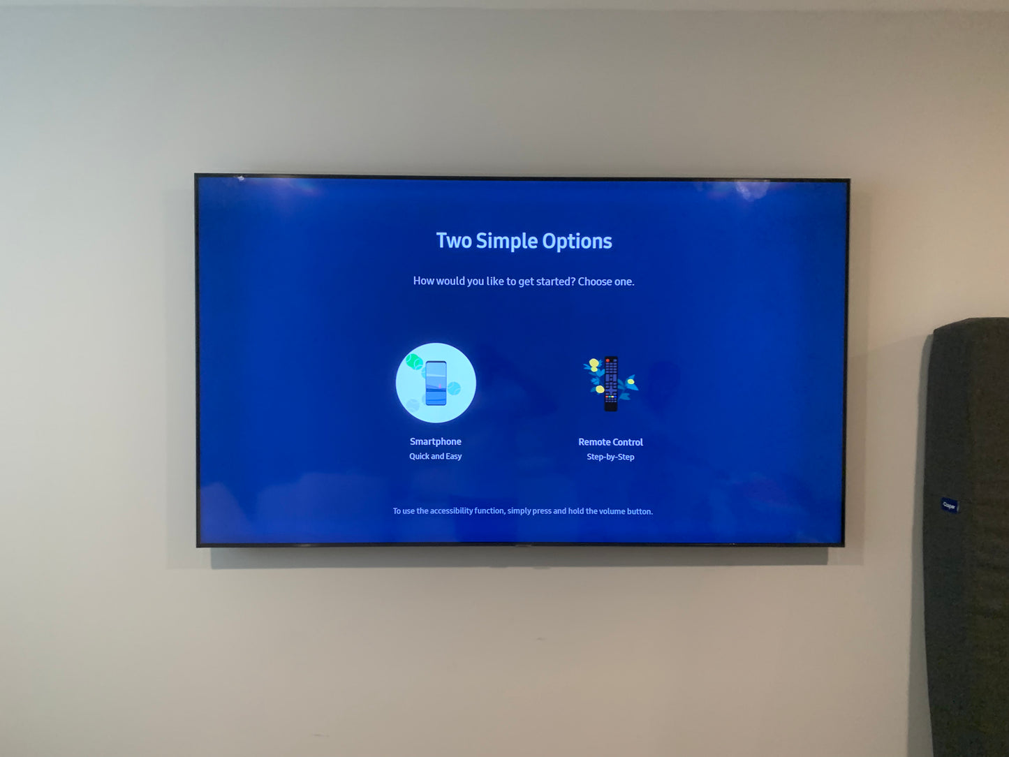 TV MOUNTING