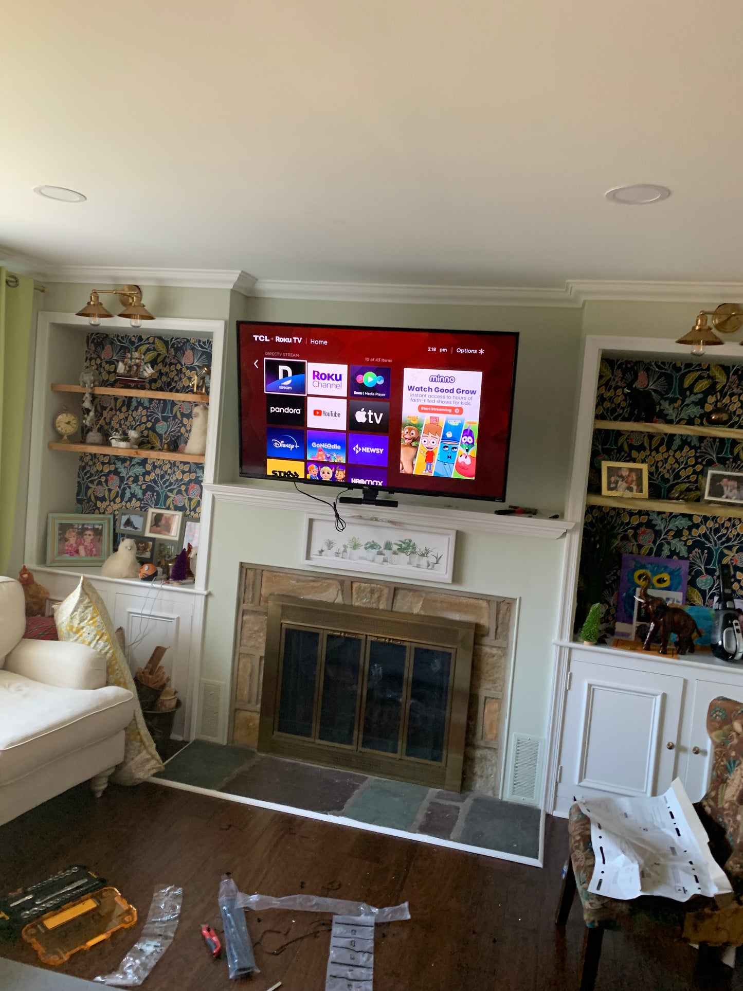 TV MOUNTING